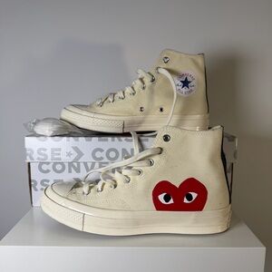 Comme des Garcons PLAY  Converse Chuck Taylor All Star 70